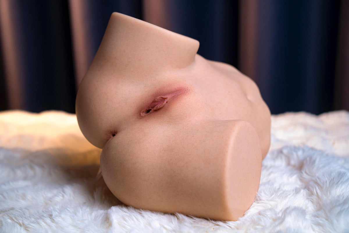 Free Shipping丨7.5kg/16.5lb Medical-Grade Silicone Pocket Vagina & Anus – Ultra-Soft, Durable & Hyper-Realistic Skin Texture