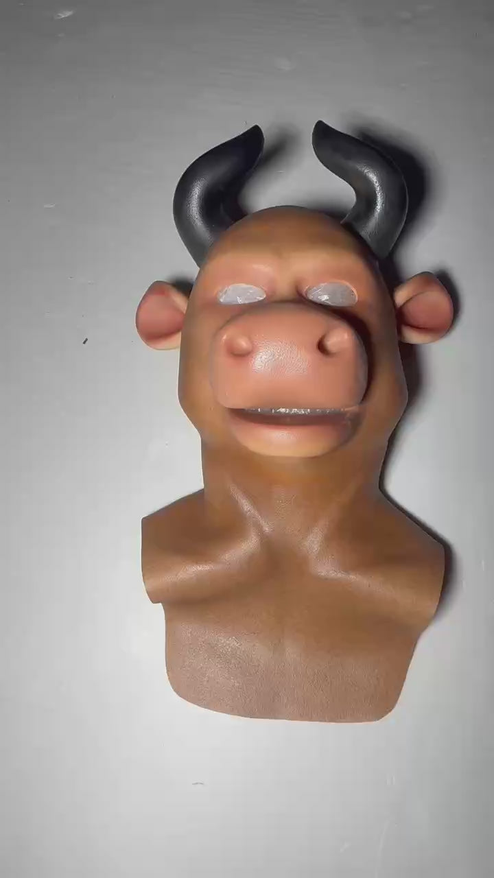Free Shipping丨Silicone Yellow Cattle Mask