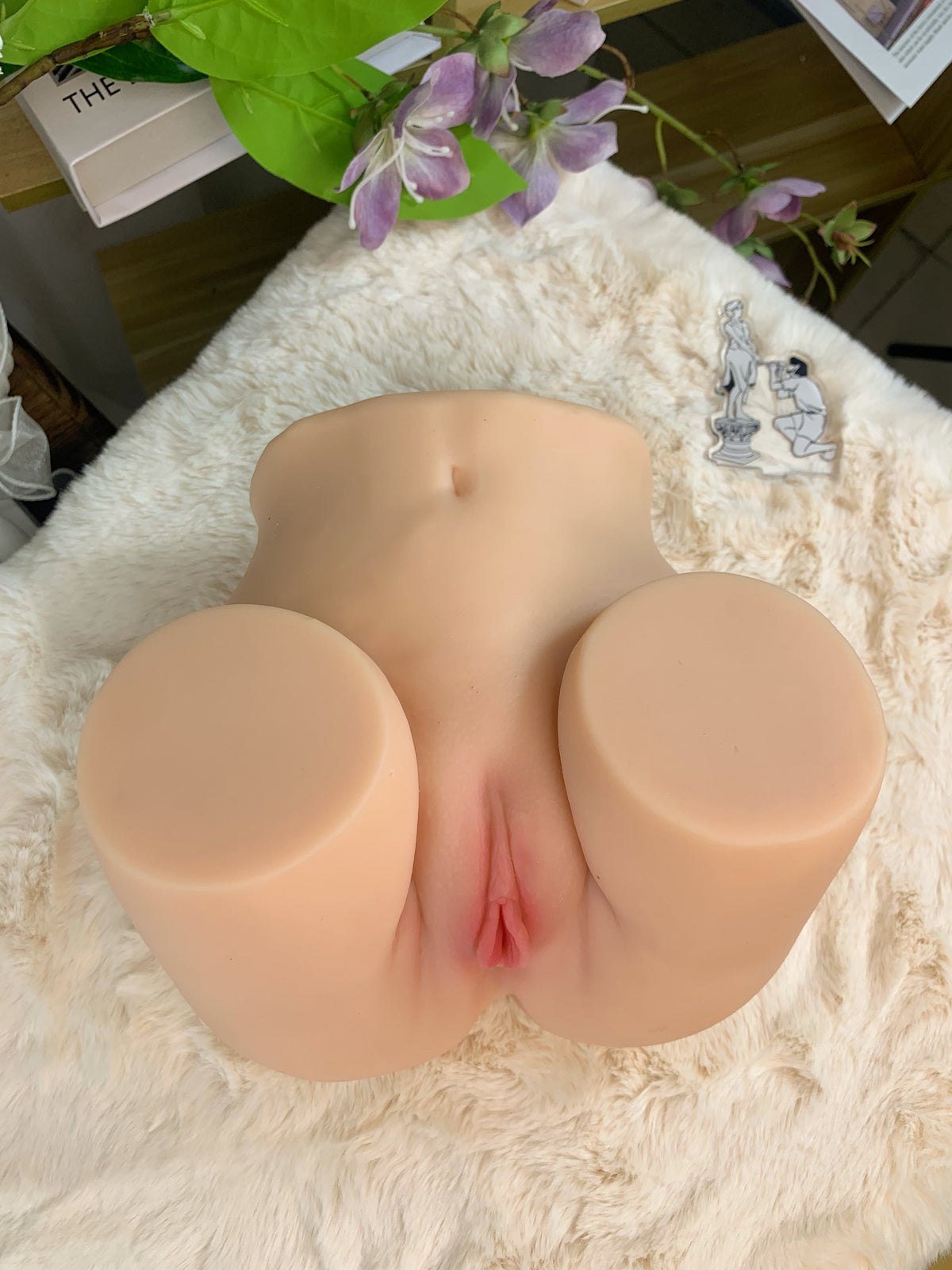 Free Shipping丨Electric 2-in-1 TPE Female Torso for Men – Vibration, Moaning, and Shaking Butt for Lifelike Pleasure