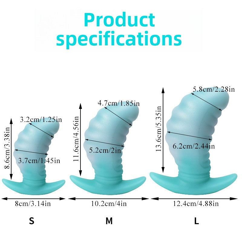 Ocean color flow mantle anal plug