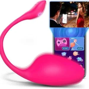 App-Controlled Bullet Vibrator - Rose Red
