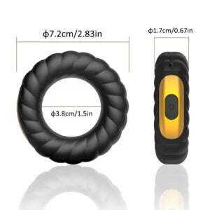 Electric Tire-Style Cock Ring